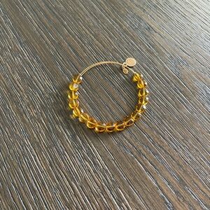 Alex and Ani Gold Beaded Bracelet